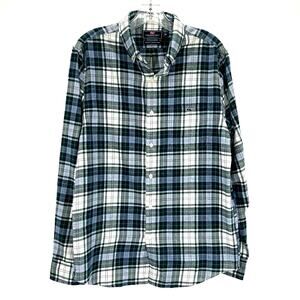 Vineyard Vines Performance men’s Slim Fit Tucker plaid flannel shirt